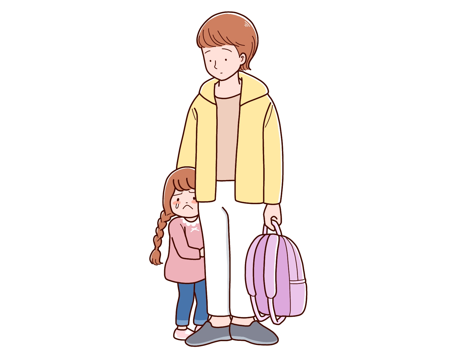 公文3歳付き添い